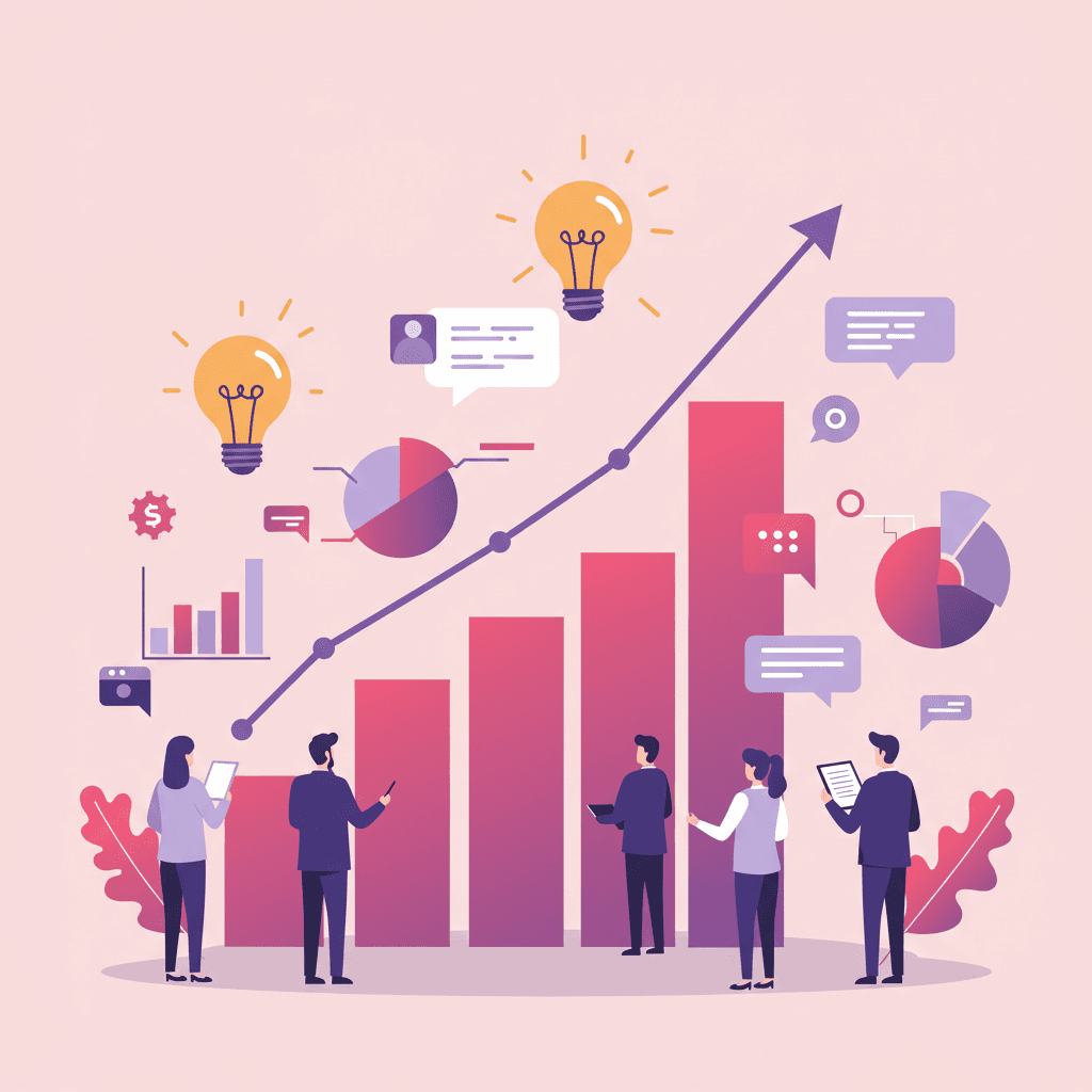 Developers collaborating on new ideas